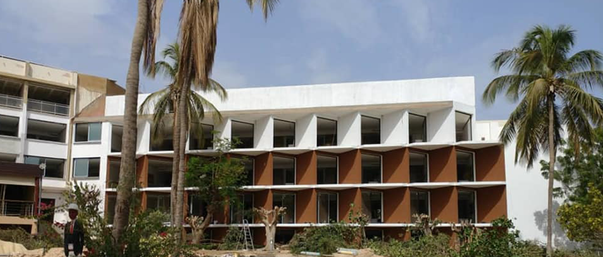 Réhabilitation de l'hôtel Palm Beach de Saly par GTS